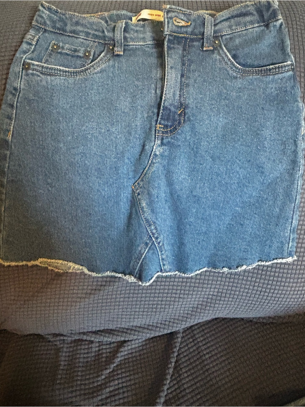 Levi's Blue Denim Kids Skirt